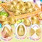Fillable Easter Eggs 50Pcs Plastic Golden Eggs for Easter Basket Stuffers,Easter Gifts for Kids Party Favors Pinata Candy Goodie Bags Treasure Box Toys Fillers Easter Egg Hunt Games Decorations